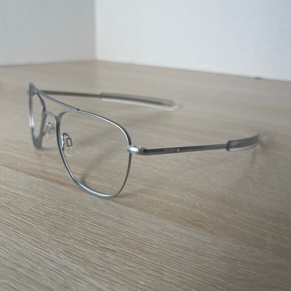 Randolph Engineering Sunglasses Aviator Matte Chrome FRAME AF-52-20 140 Amazing! - Picture 3 of 10